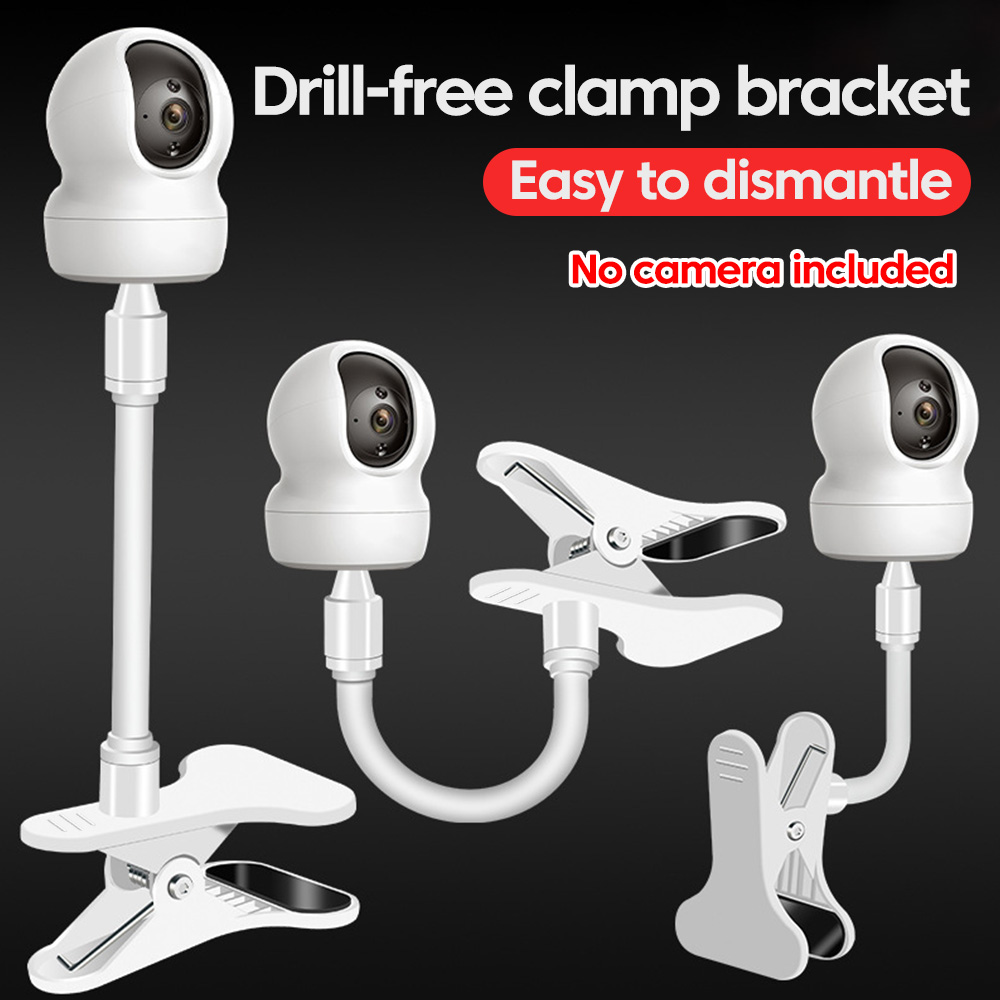 Webcam Stand Clip - Soporte flexible portátil para cámara, soporte