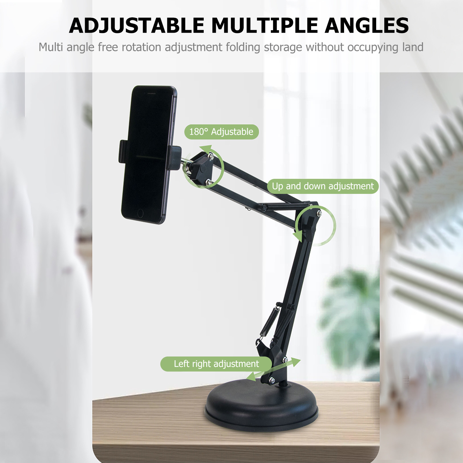 Webcam Stand Clip - 1 Juego de Soporte para Cámara,