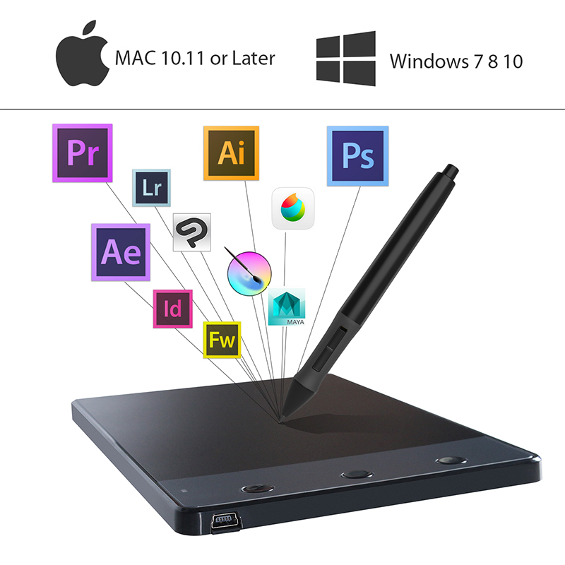 Tableta Gráfica Profesional H4 - Drawing Pad Signature reseña y precio
