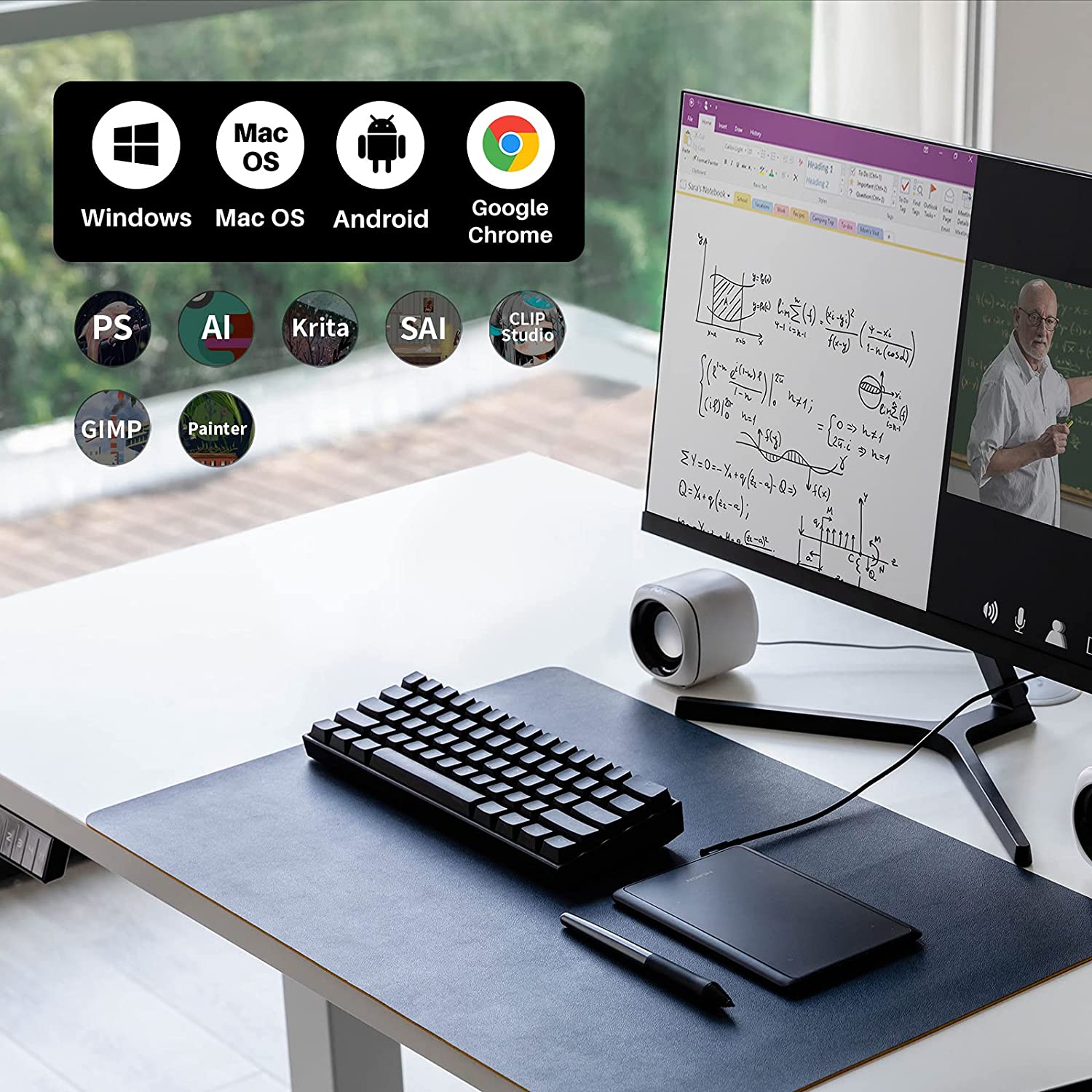 Huion-tableta gráfica H420X, T - Drawing Pad Signature reseña y precio