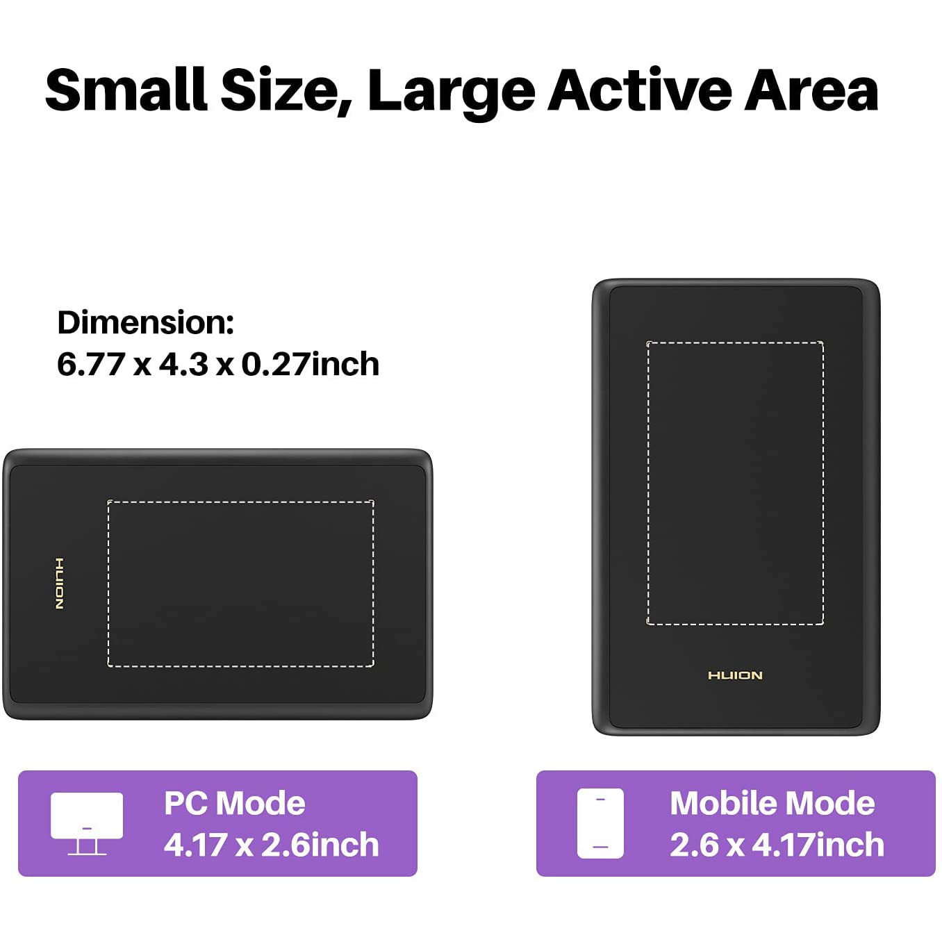 Huion-tableta gráfica H420X, T - Drawing Pad Signature reseña y precio