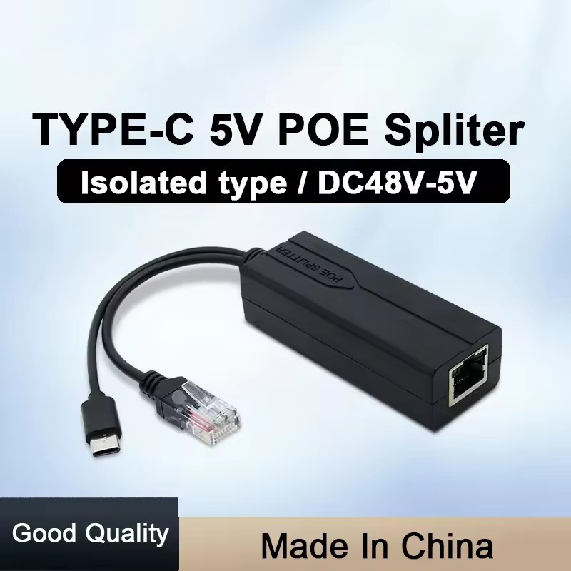 Divisor POE 48V a 5V Micro USB - Power Over Ethernet reseña y precio
