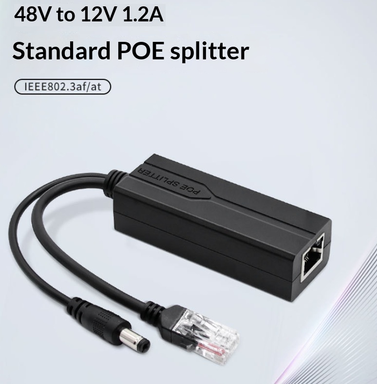 Divisor POE de 48V a 12V, Sali - Power Over Ethernet reseña y precio
