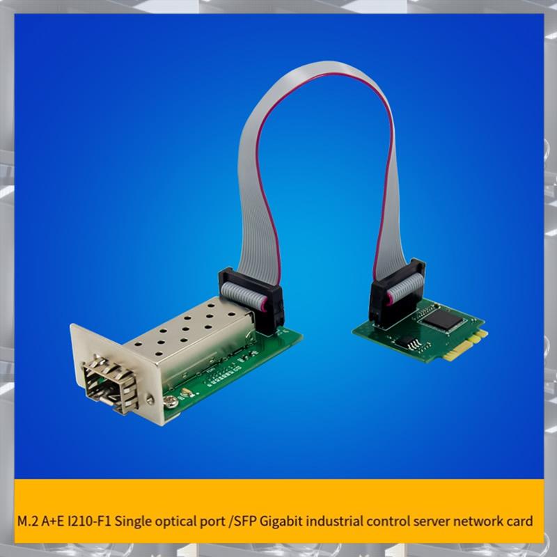 Venta caliente-M.2 A E Key SFP - Gigabit Network Card reseña y precio