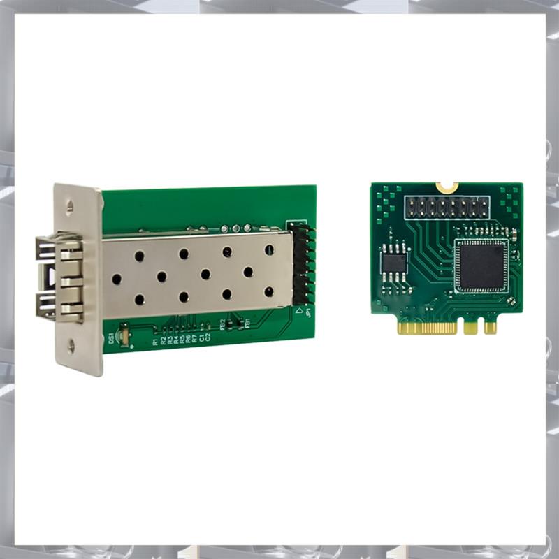 Venta caliente-M.2 A E Key SFP - Gigabit Network Card reseña y precio