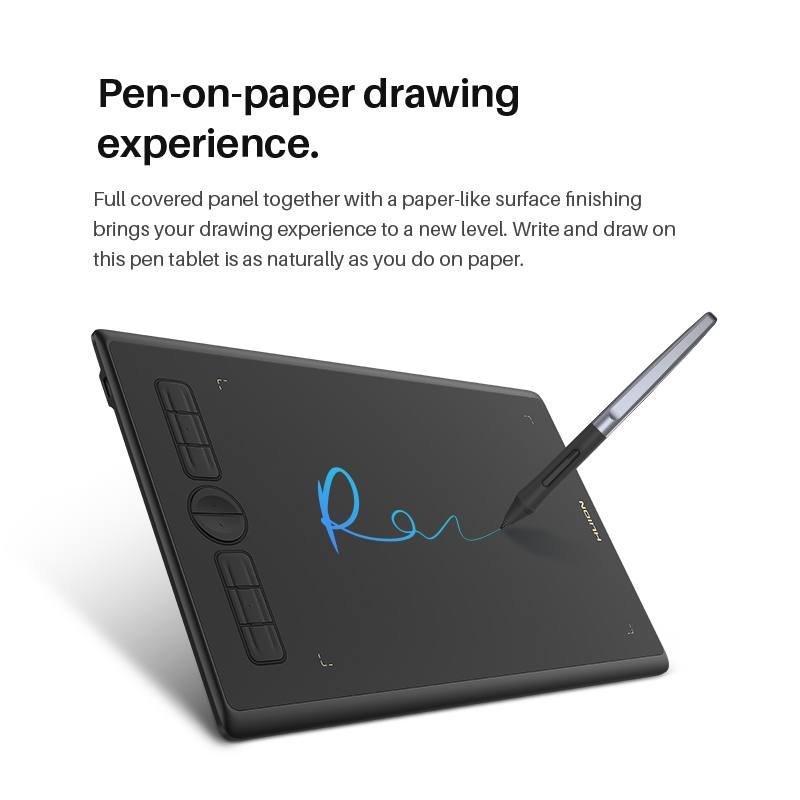 Huion-Tableta gráfica Digital  - Drawing Pad Signature reseña y precio