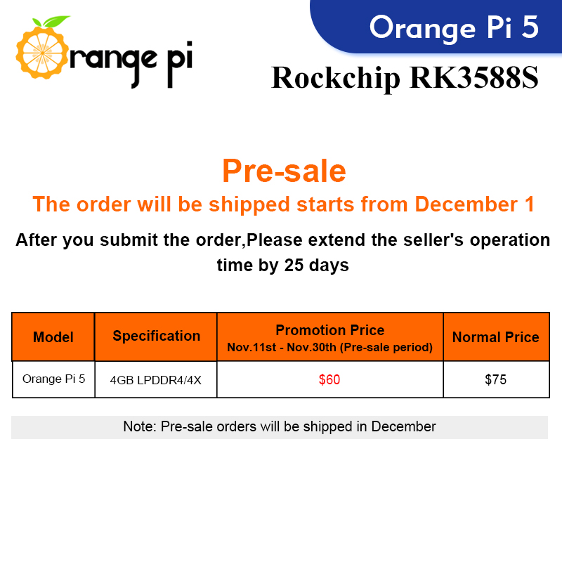 Orange Pi 5 4GB RK3588S, módul - Gigabit Network Card reseña y precio