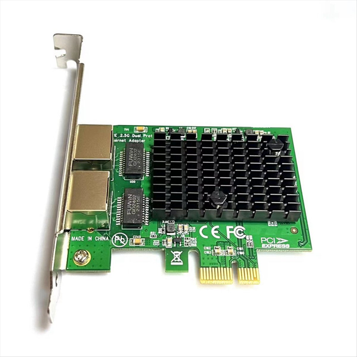 Tarjeta de Red PCIe ABAN de 2  - Gigabit Network Card reseña y precio