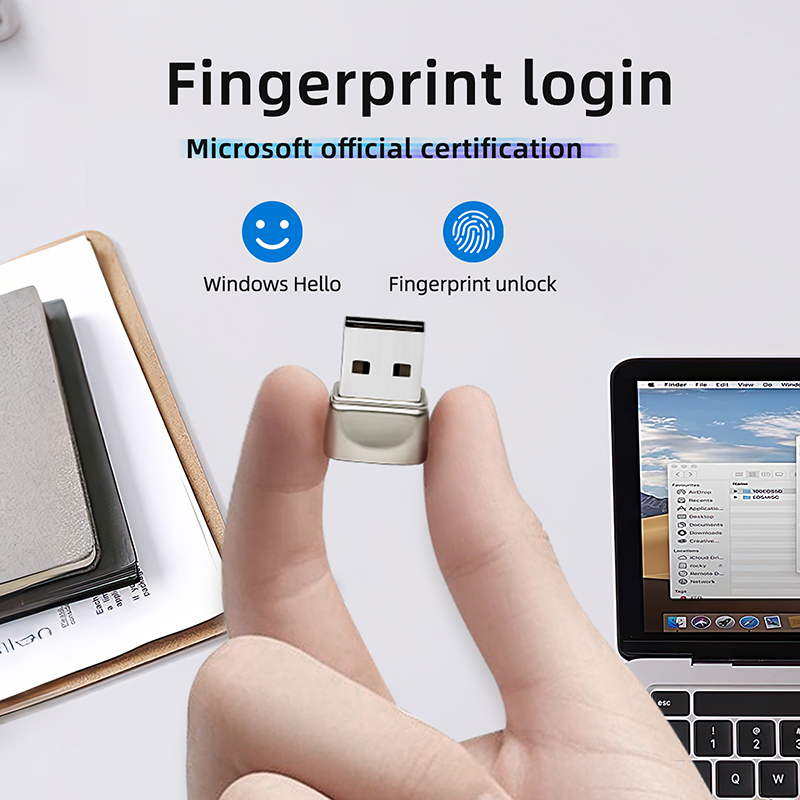 Mini bloqueo biométrico de ini - Pc Security Lock reseña y precio